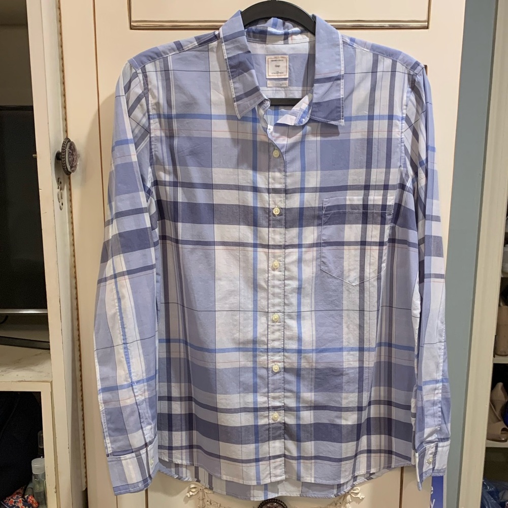 Gap Plaid Button Down